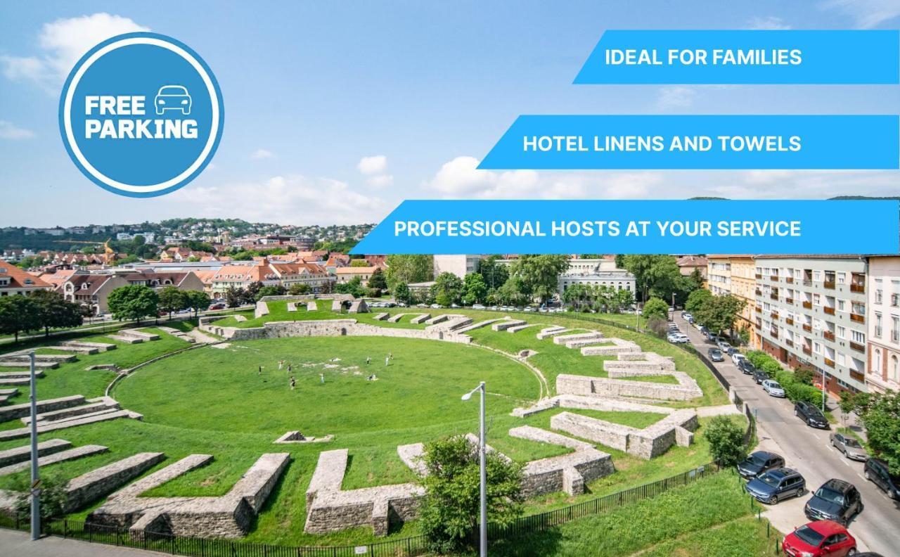 Free Parking Amphitheater Apartment - Wifi, Ac, Tv Budapešť Exteriér fotografie